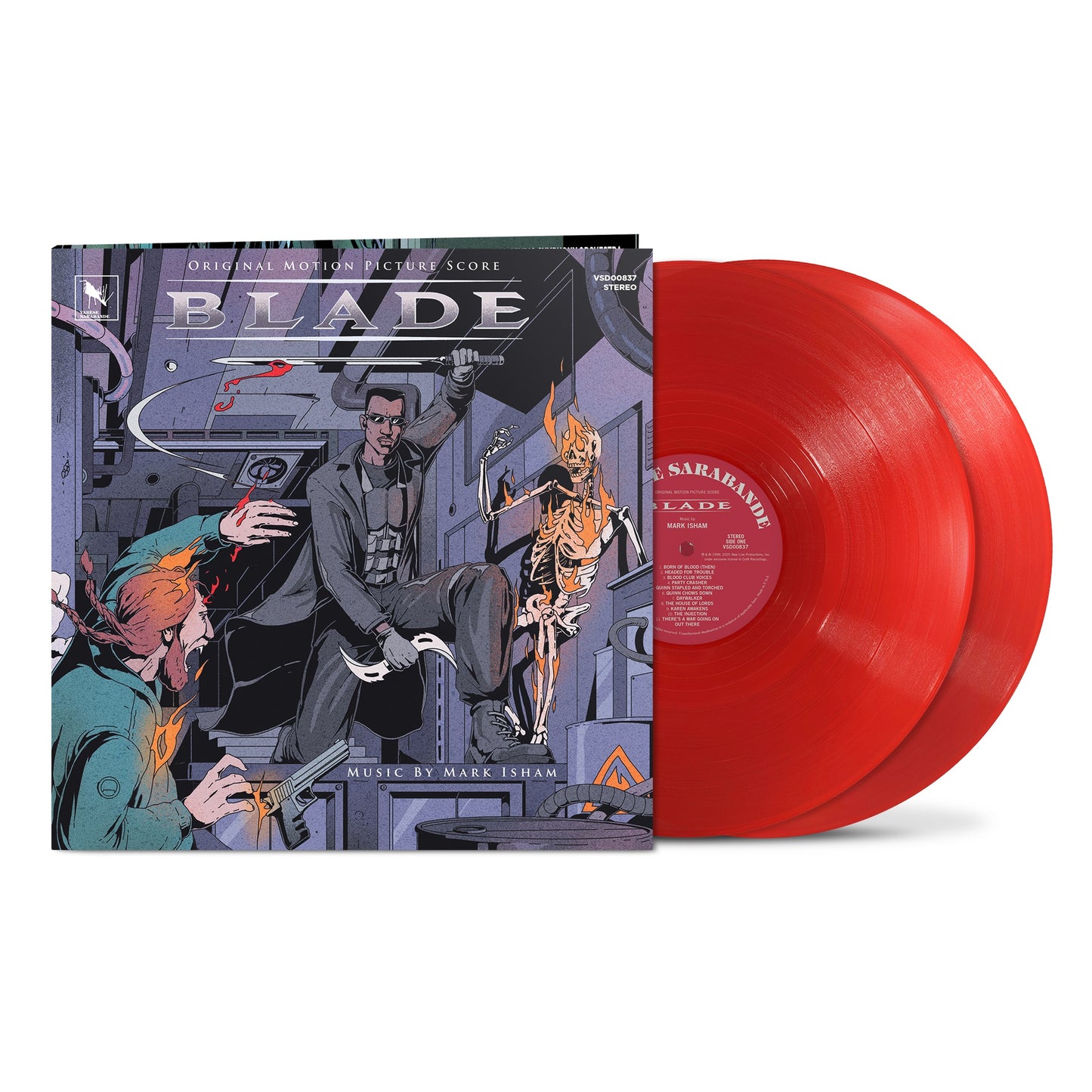 Blade - Vinilo (Edición Deluxe Color Rojo Translucido 2LP)
