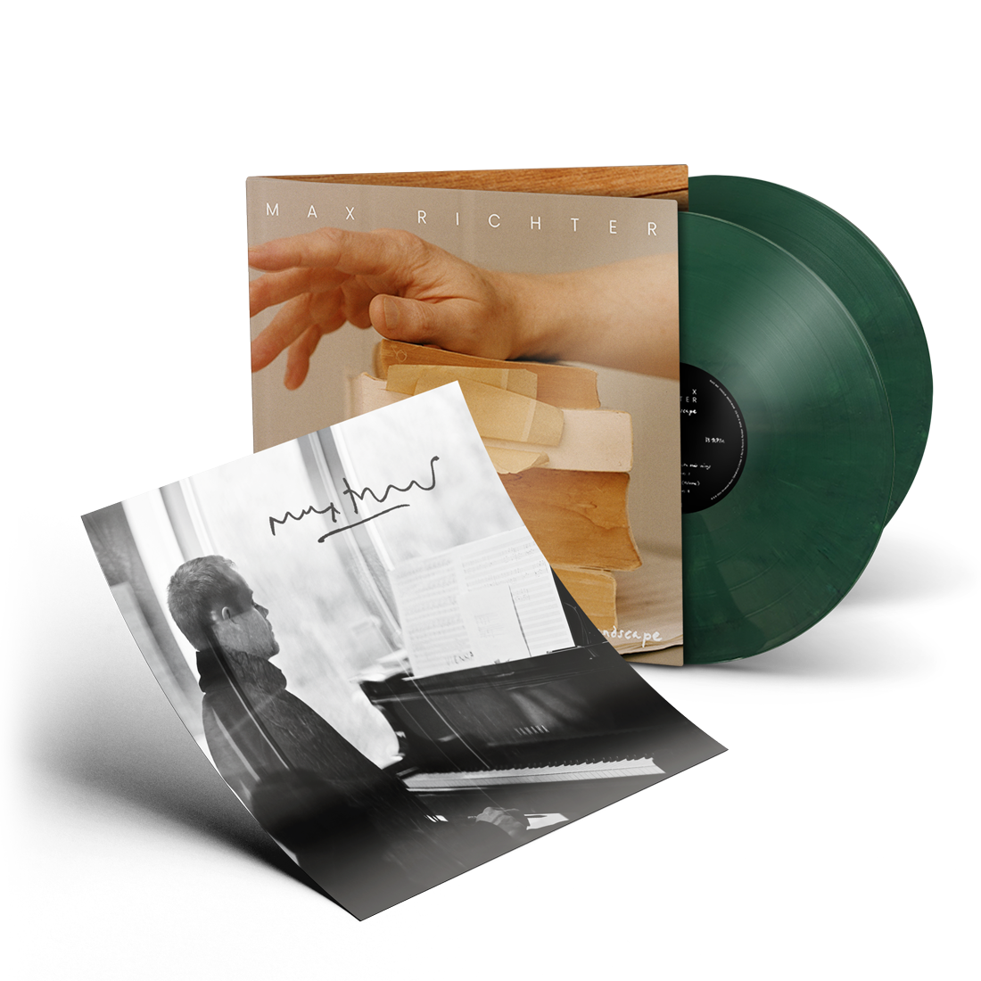 In a Landscape - Vinilo (Edición Exclusiva Color Verde 2LP) + Tarjeta firmada