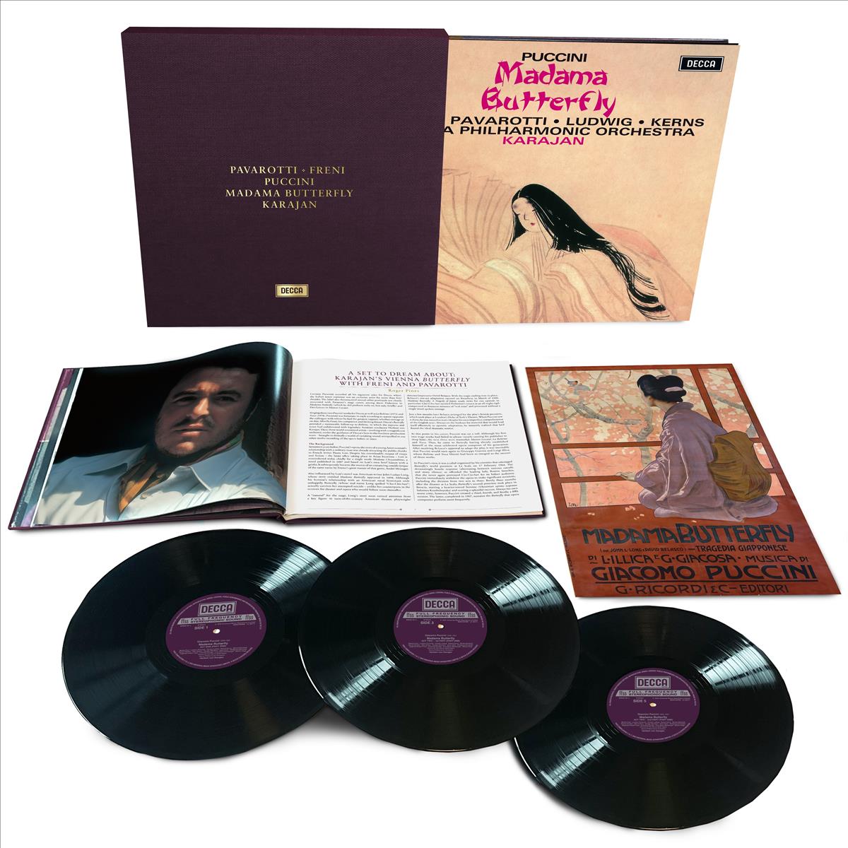 Puccini: Madama Butterfly - Vinilo (3LP)
