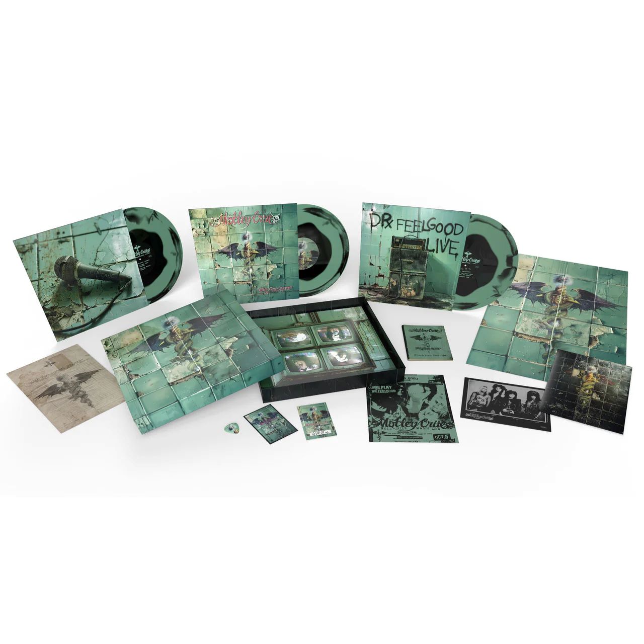 Dr. Feelgood 35th Anniversary - Boxset (Color Verde y Negro 3LP)