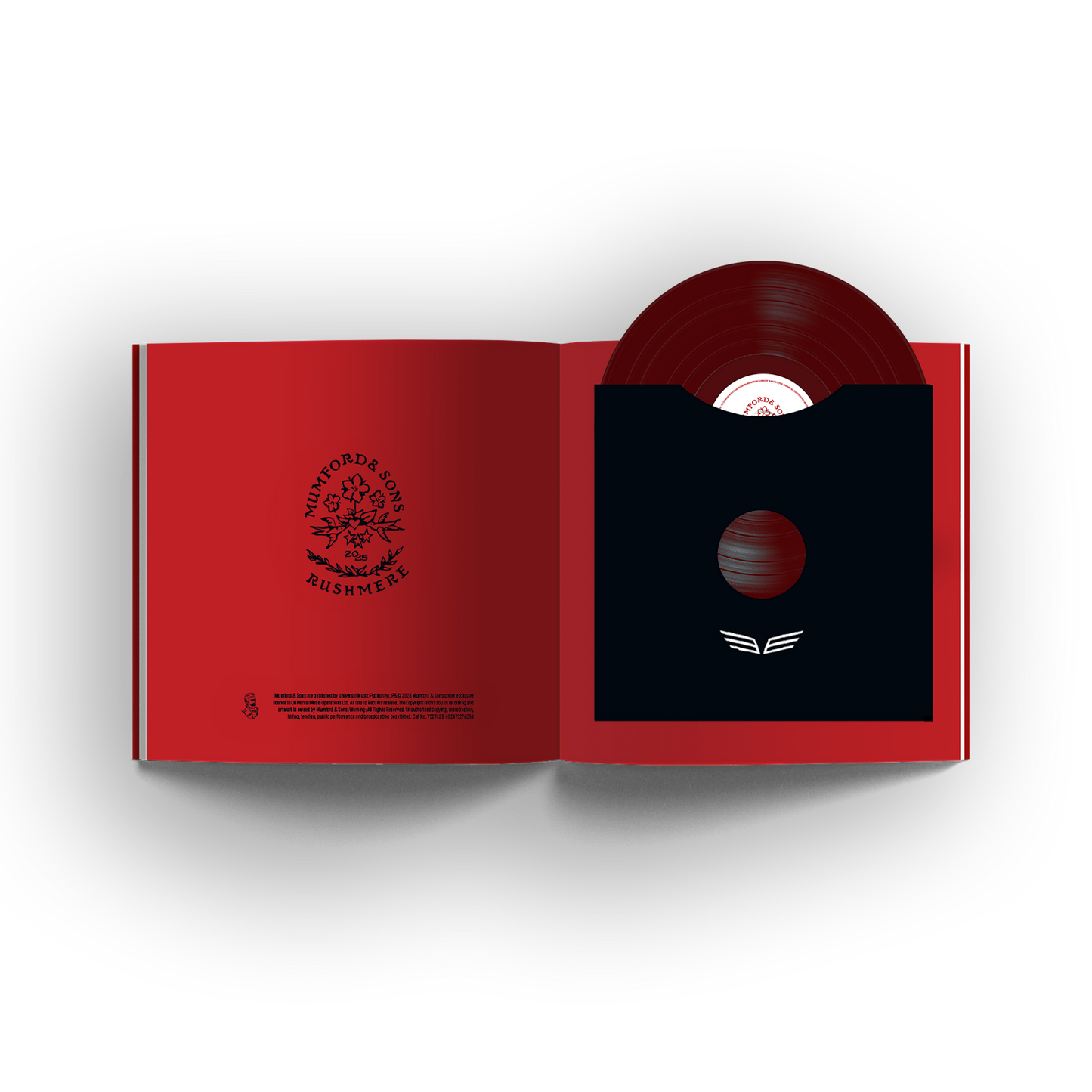 RUSHMERE - Vinilo (Edición Exclusiva Limitada Color Rojo Reciclado)
