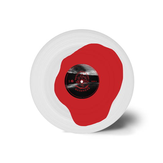 RUSHMERE - Vinilo (Color Rojo sobre Transparente) + Tarjeta Firmada (Edición Limitada Exclusiva)