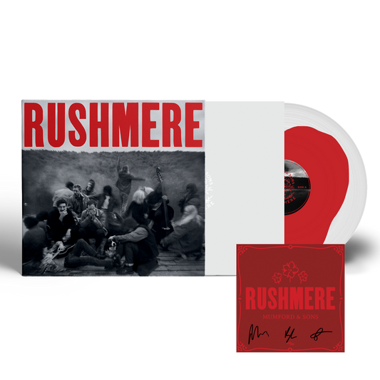 RUSHMERE - Vinilo (Color Rojo sobre Transparente) + Tarjeta Firmada (Edición Limitada Exclusiva)
