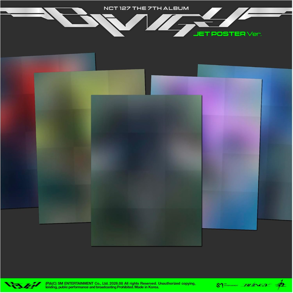 Blingy (JET Jaehyun Poster Ver.)  - CD