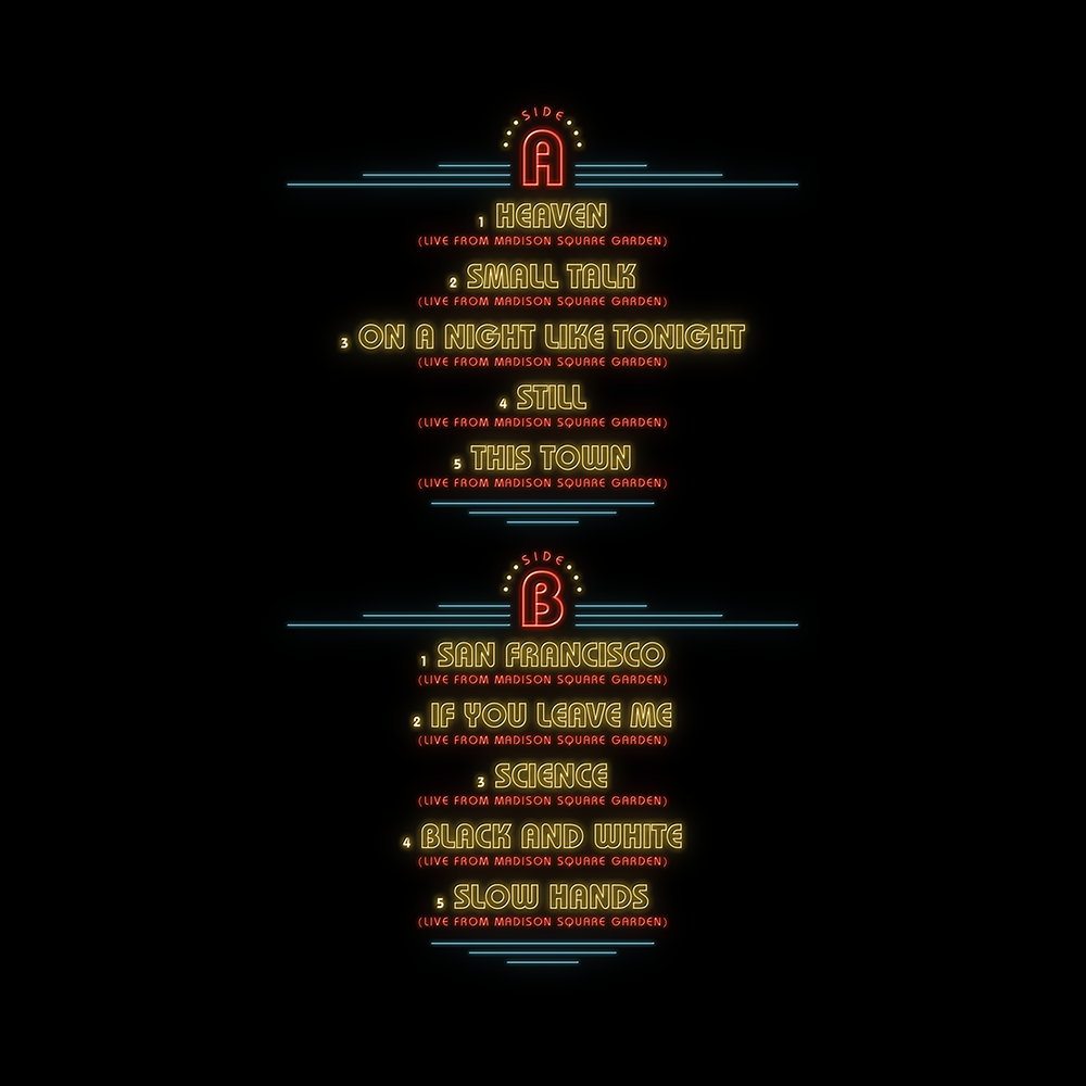 The Show: Live From Madison Square Garden – Vinilo (Color Amarillo Translúcido)