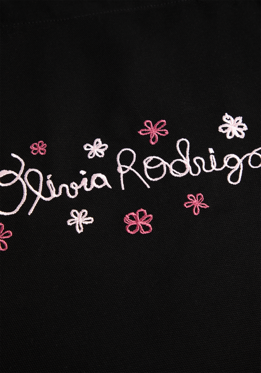 thread logo tote bag