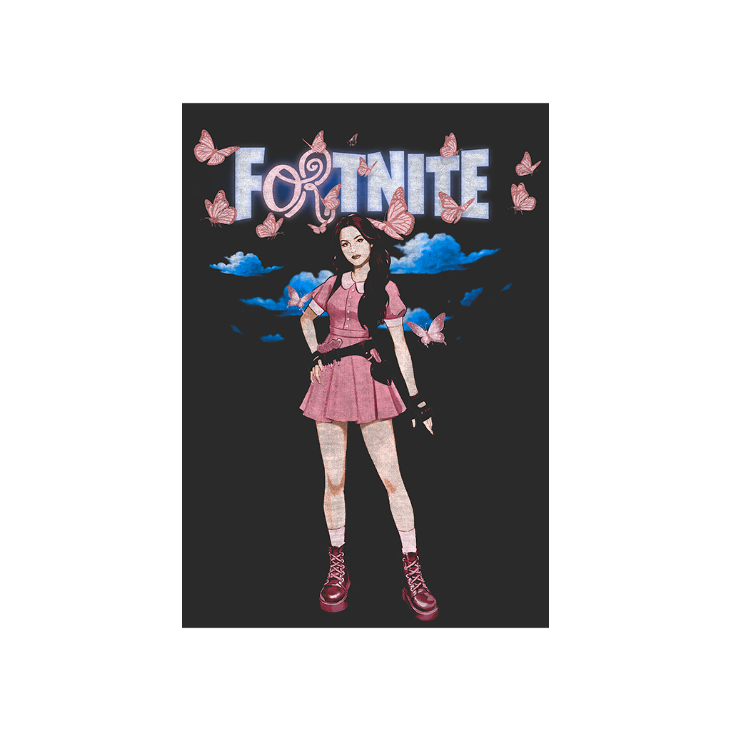 olivia rodrigo x Fortnite t-shirt