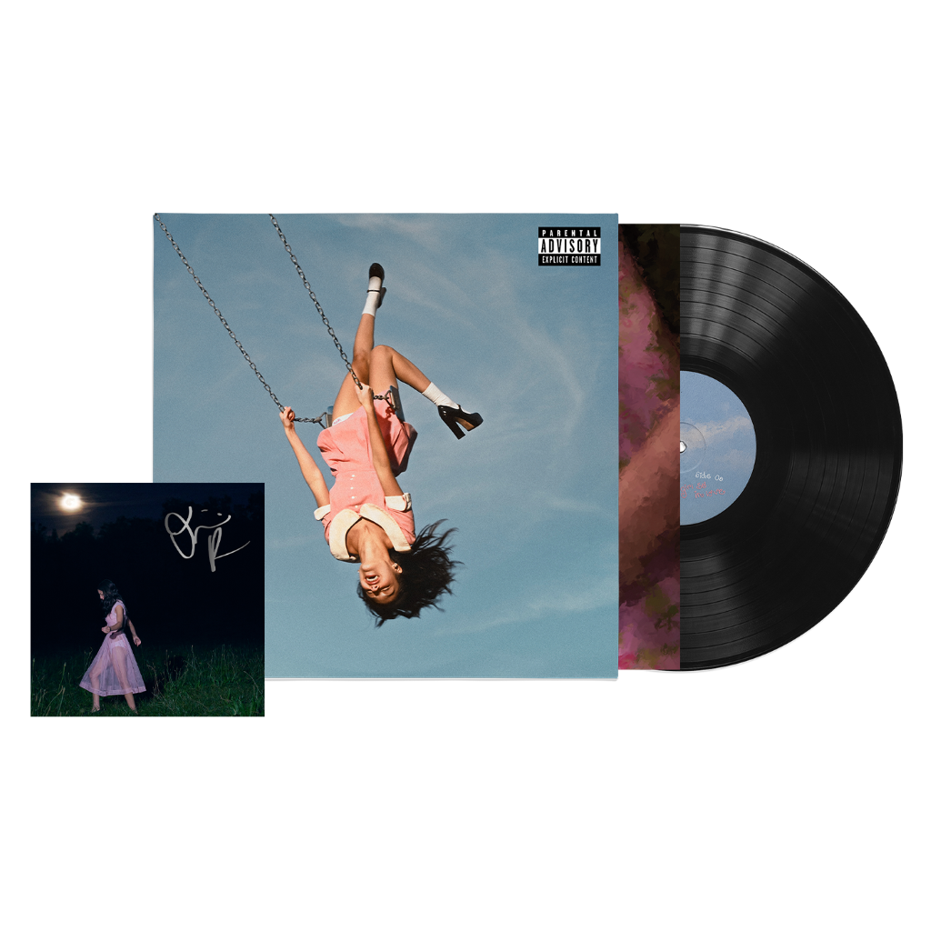 you seem pretty sad for a girl so in love - Vinilo spark in the dark + Tarjeta Firmada