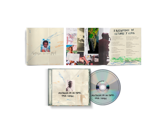Nostalgia En Un Papel - CD (Edición Exclusiva Firmada)