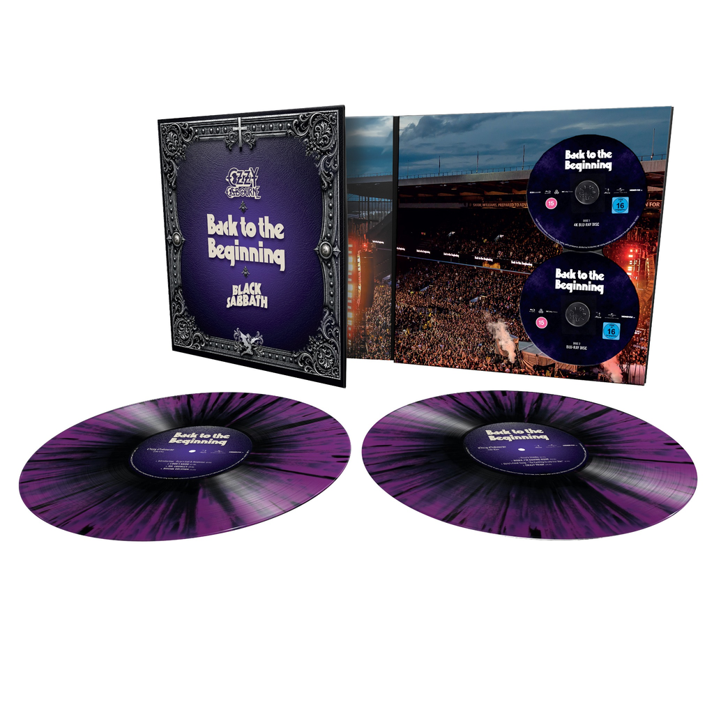 Back To The Beginning - Vinilo (Color Morado y Negro 2LP) + 2Blu-Ray