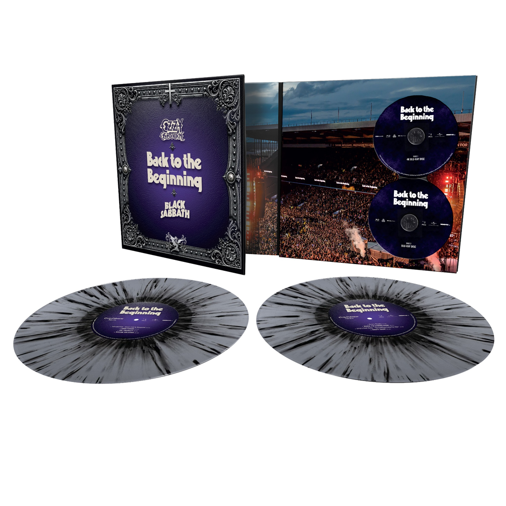 Back To The Beginning - Vinilo (Color Plateado y Negro 2LP) + 2Blu-Ray