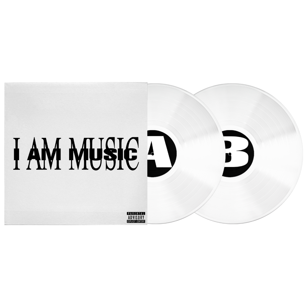 I AM MUSIC -  Vinilo (Edición Exclusiva Color Blanco 2LP)