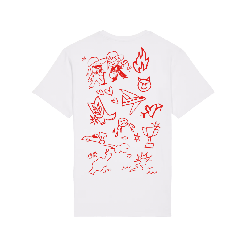 Camiseta Marlena Doodles