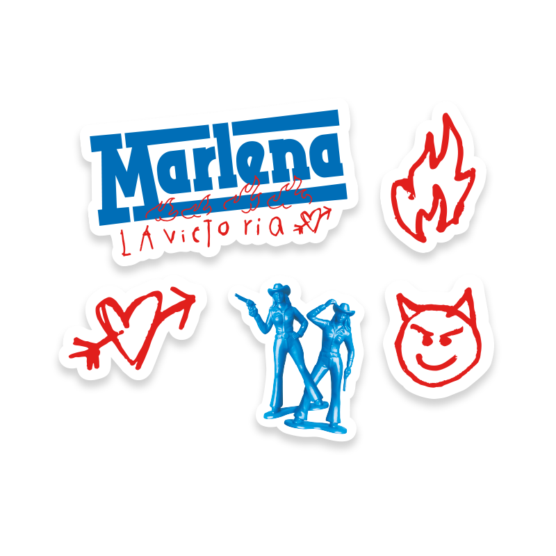 Set de Stickers La Victoria