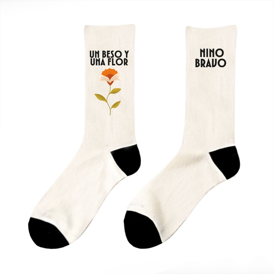 Calcetines "Un Beso Y Una Flor"