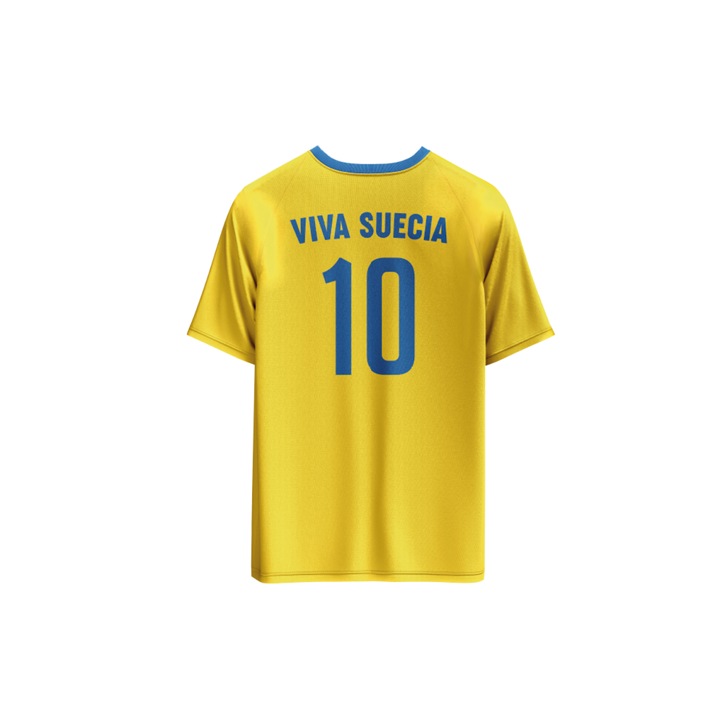 Camiseta Fútbol Viva Suecia