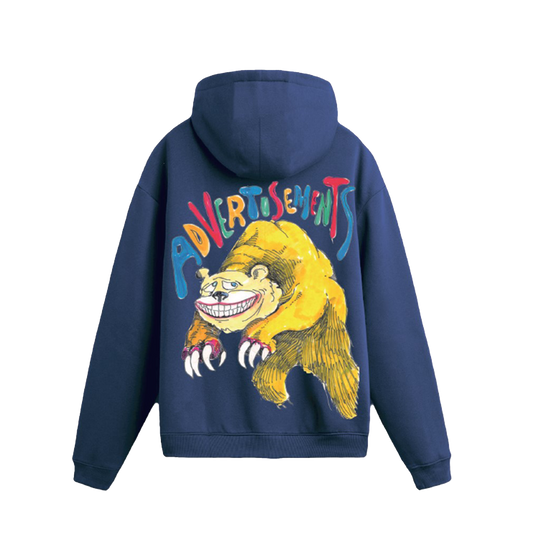 Sudadera Navy Advertisement