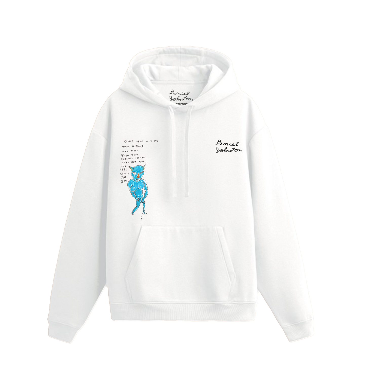 Sudadera Blanca Blue Denom
