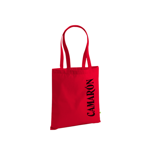 Bolsa Tote Bag Roja Camarón