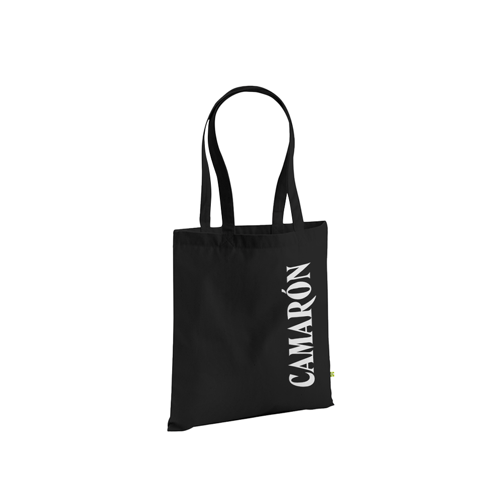 Bolsa Tote Bag Negra Camarón