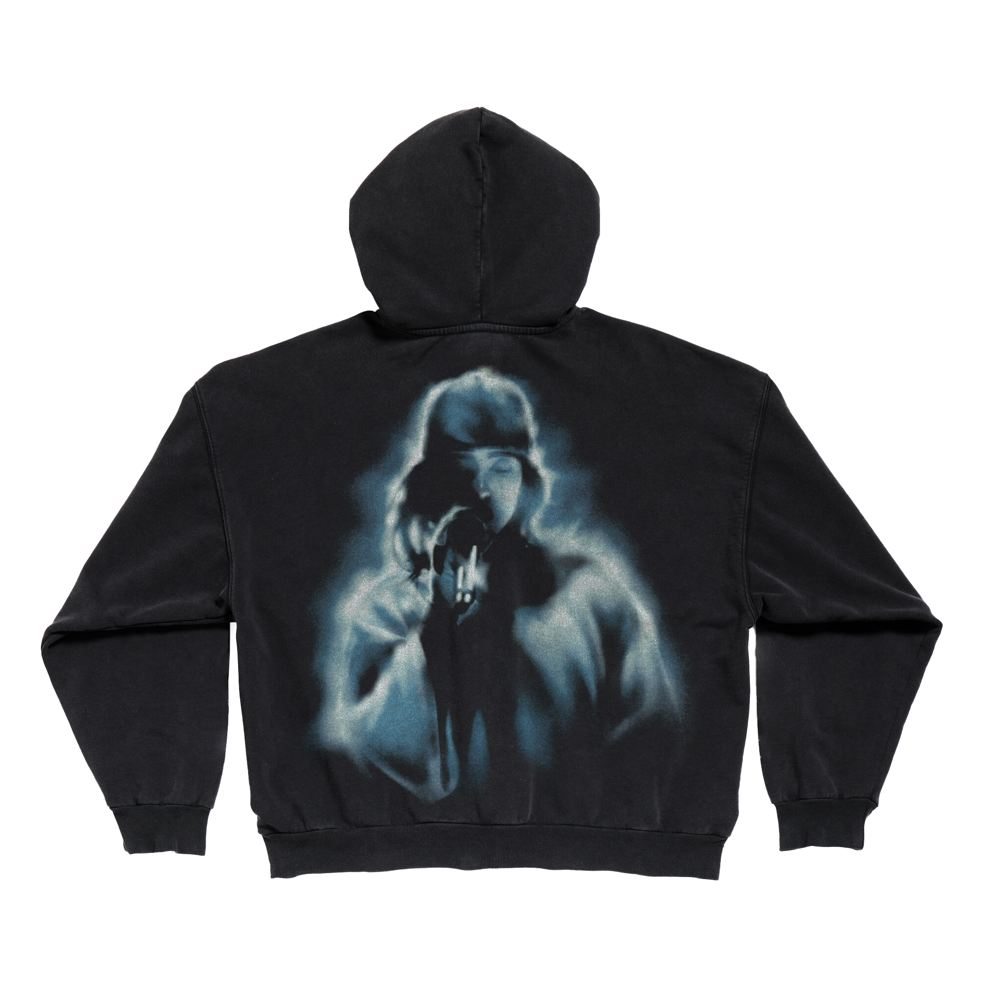 LIVE IN 3D AIRBRUSH ZIP UP