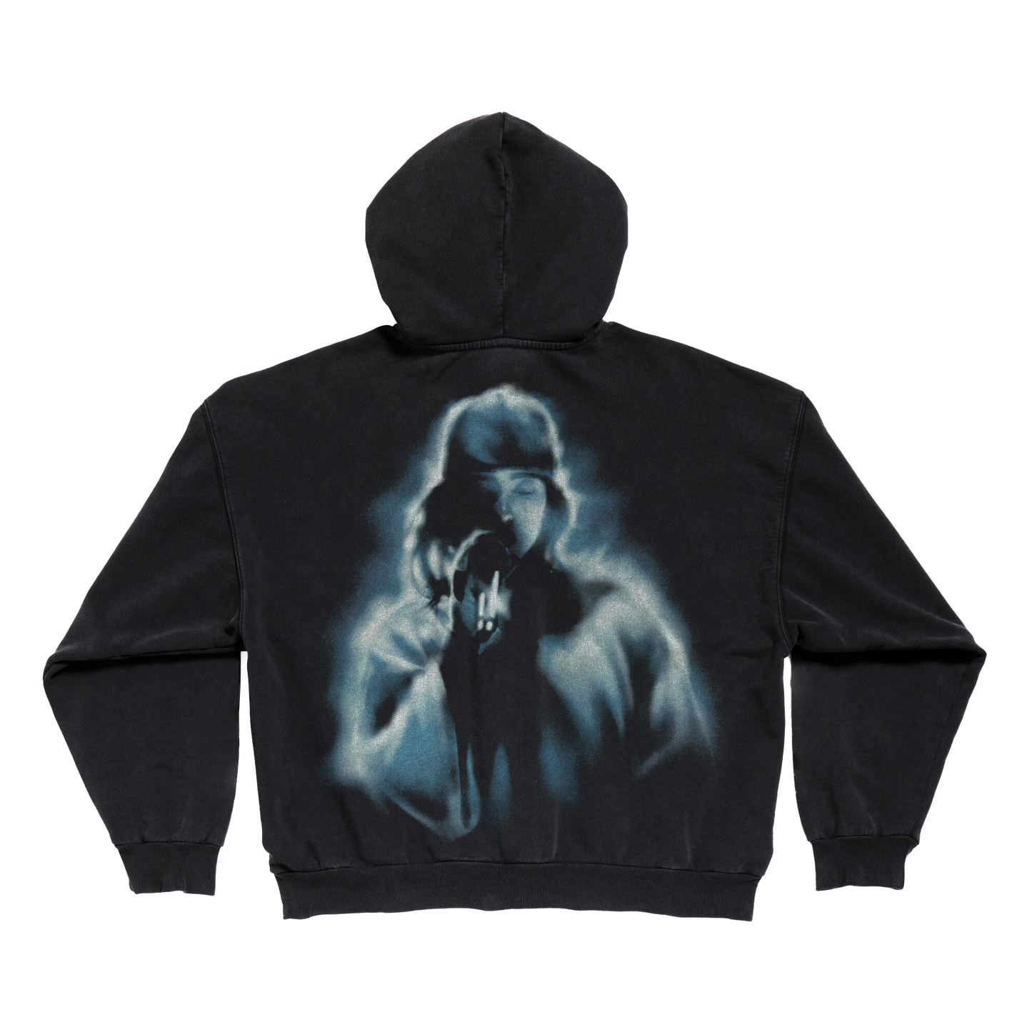 LIVE IN 3D AIRBRUSH ZIP UP