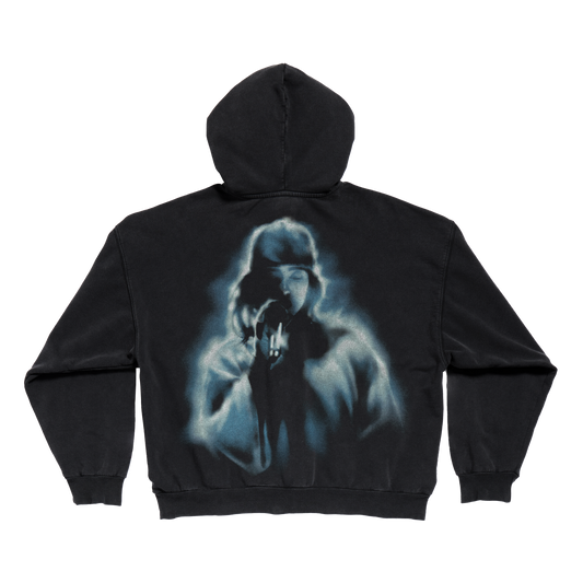 LIVE IN 3D AIRBRUSH ZIP UP