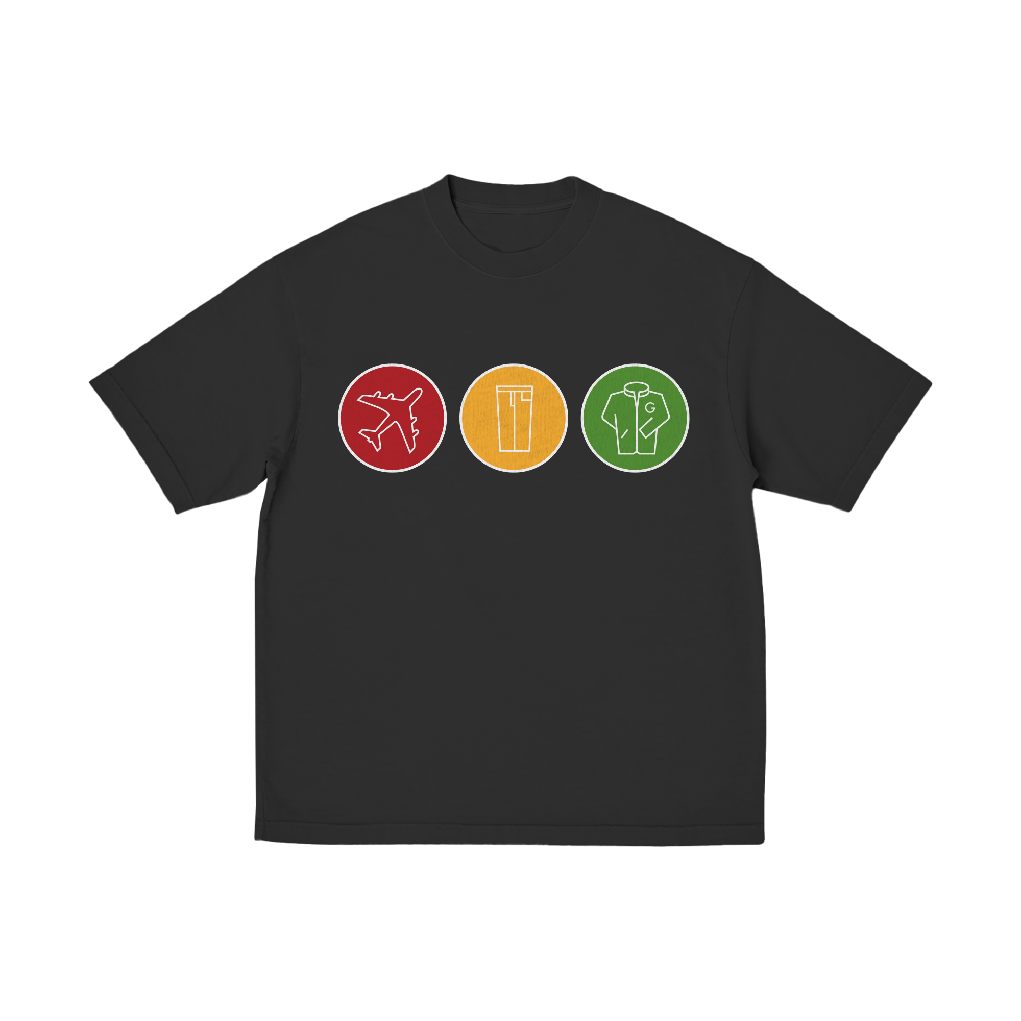 Camiseta TOYPAJ Classic Icons Negra