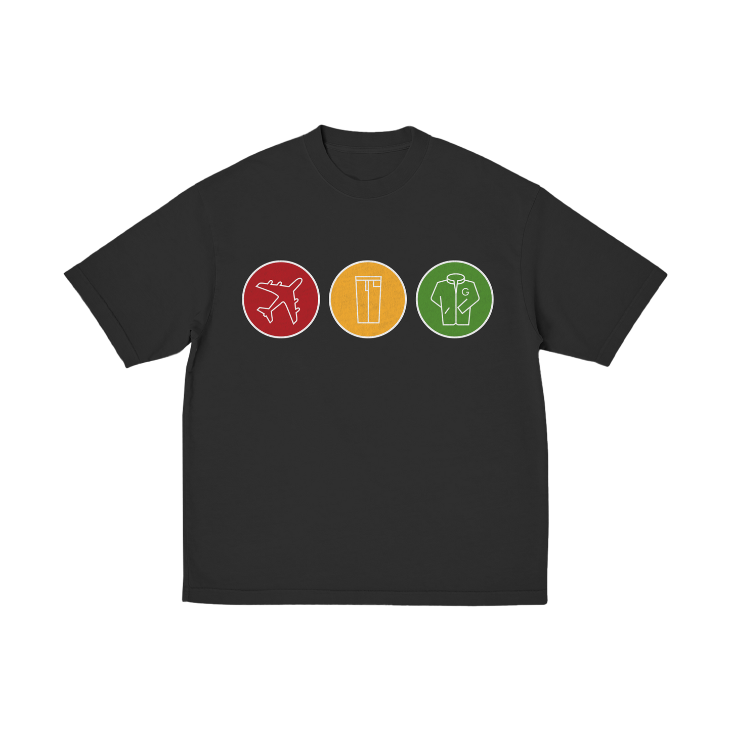 Camiseta TOYPAJ Classic Icons Negra