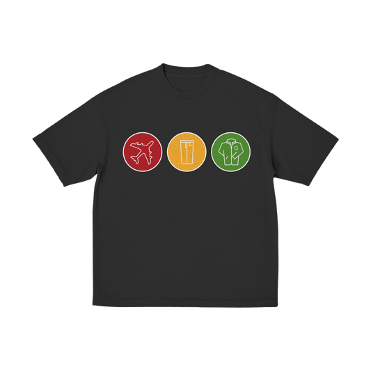 Camiseta TOYPAJ Classic Icons Negra