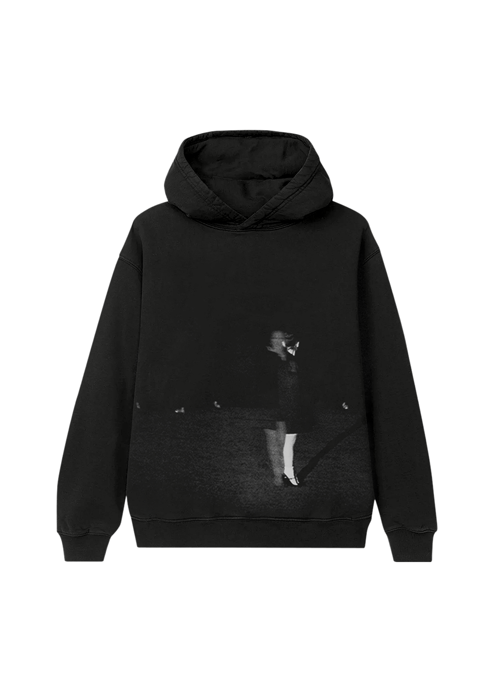 bunnies hoodie (black)