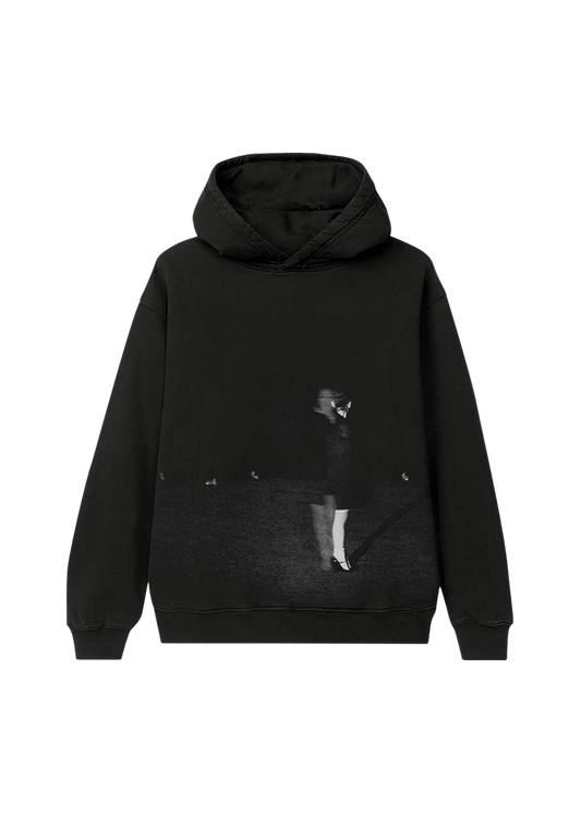 bunnies hoodie (black)