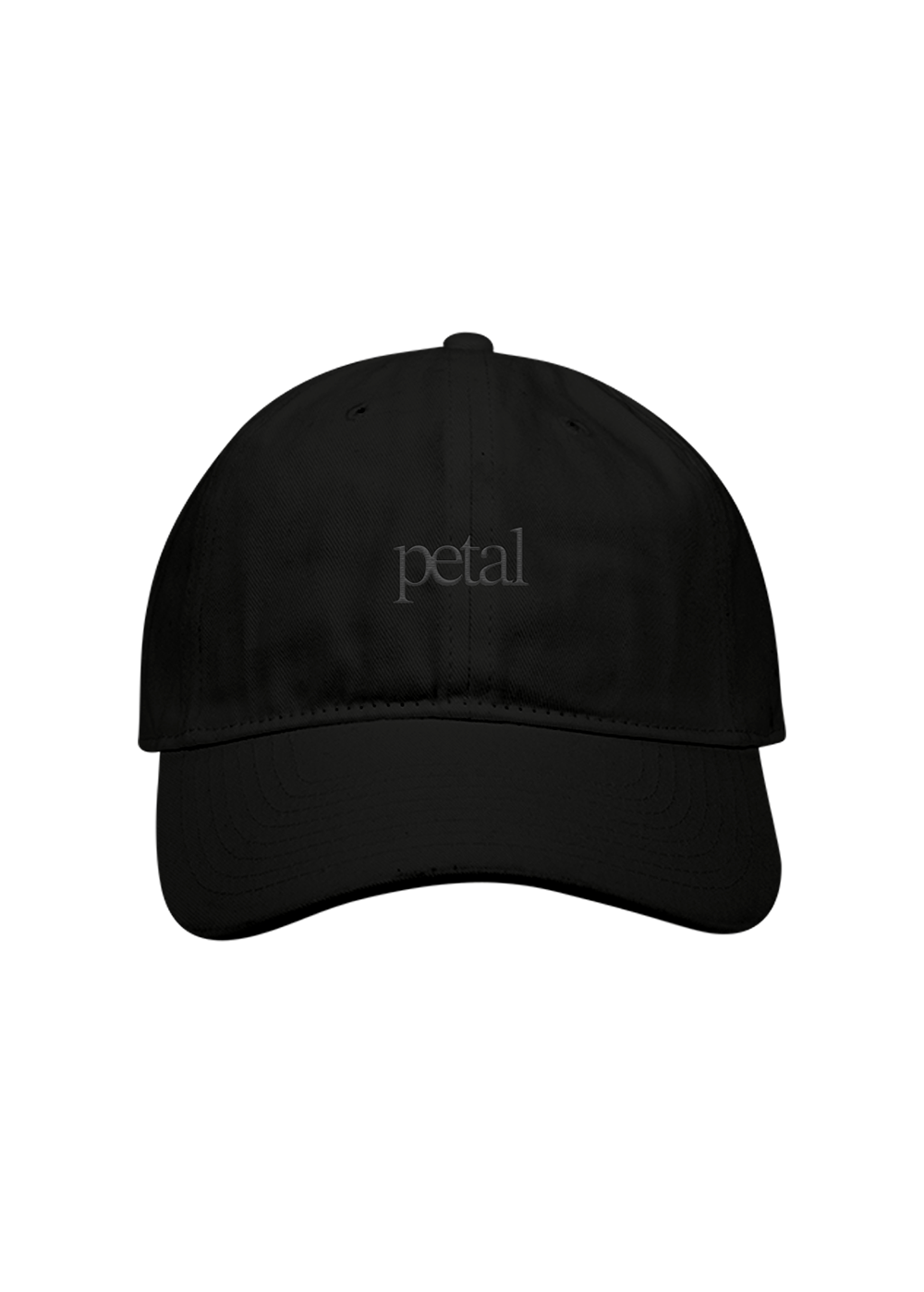 petal hat (black)