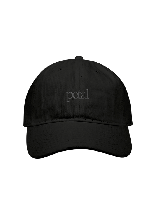 petal hat (black)