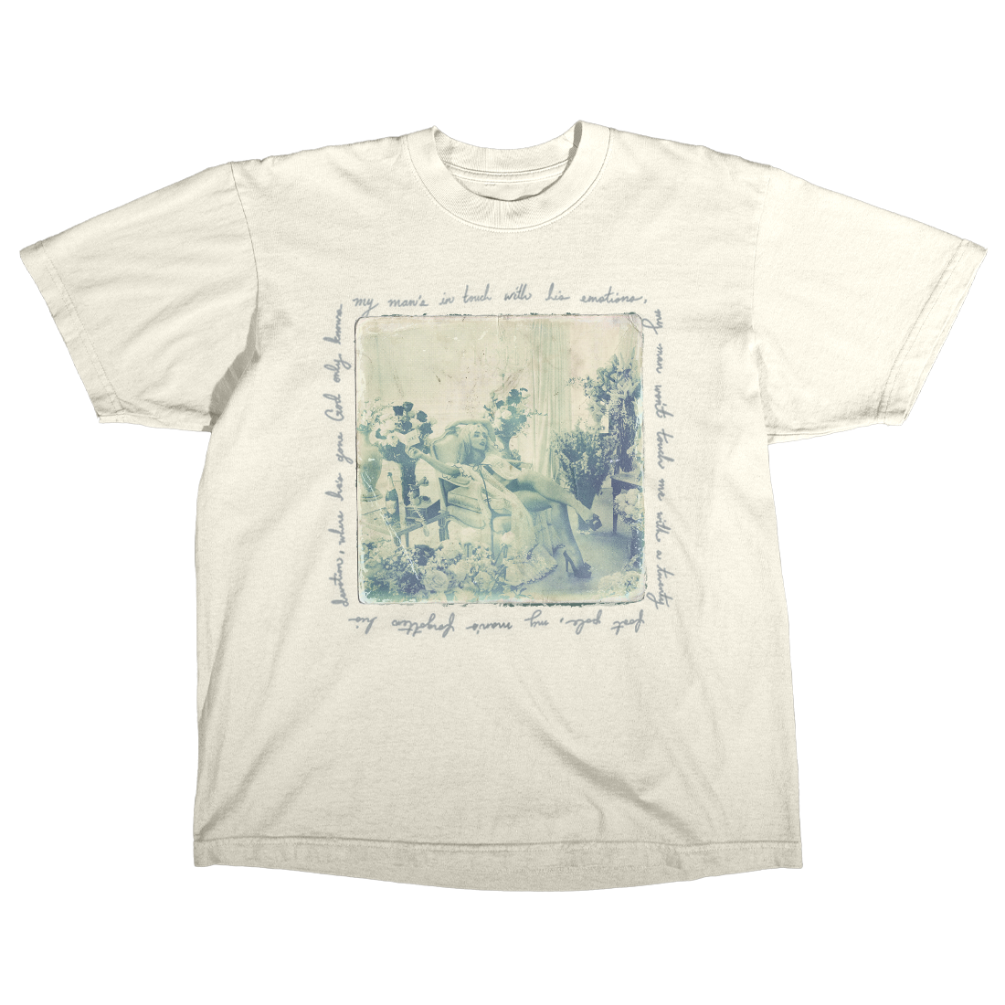 My Man's In Touch With His Emotions Photo Tee