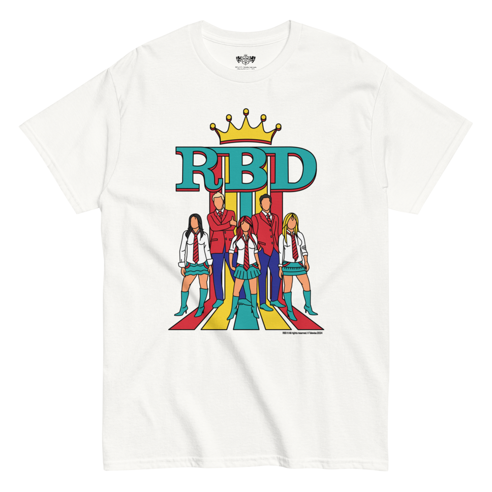 RBD Camiseta Grupo Blanca