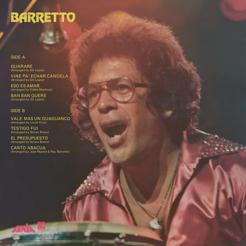 Barretto (50th Anniversary) LP Negro - Vinilo
