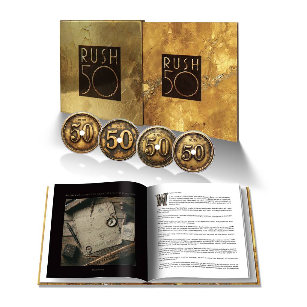 Rush 50 - Box Set (Edición Limitada 4CD)