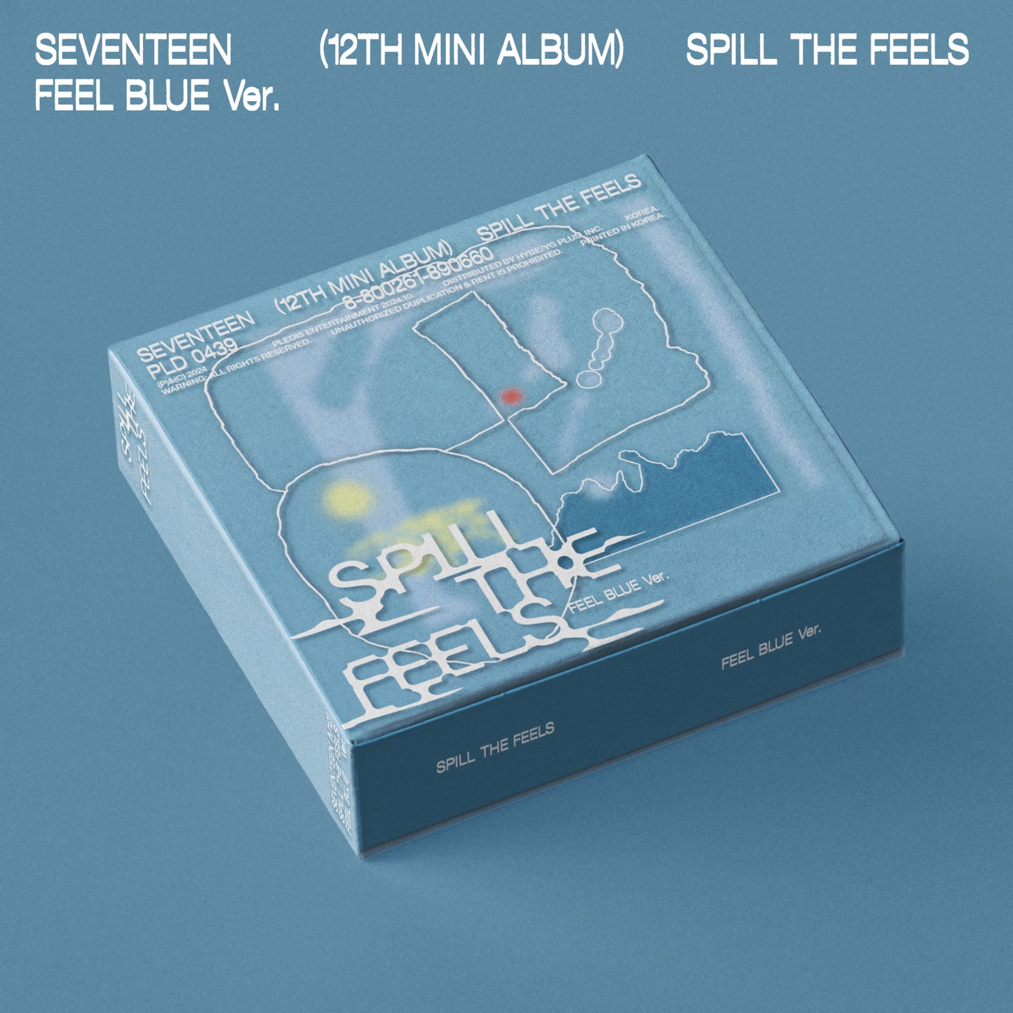 SEVENTEEN 12th Mini Album (BLUE Ver.) - CD