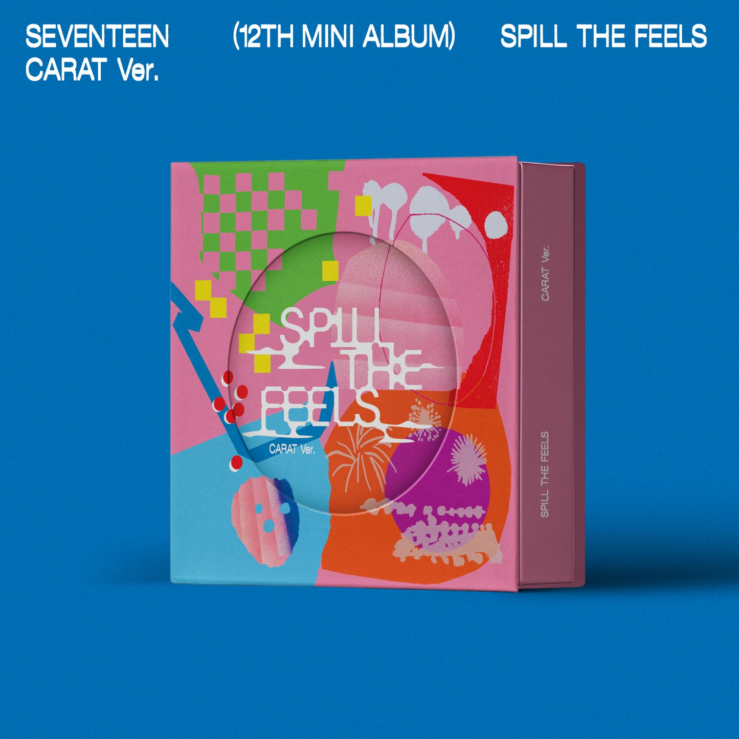 SEVENTEEN 12th Mini Album ‘SPILL THE FEELS’ (CARAT Ver.) - CD