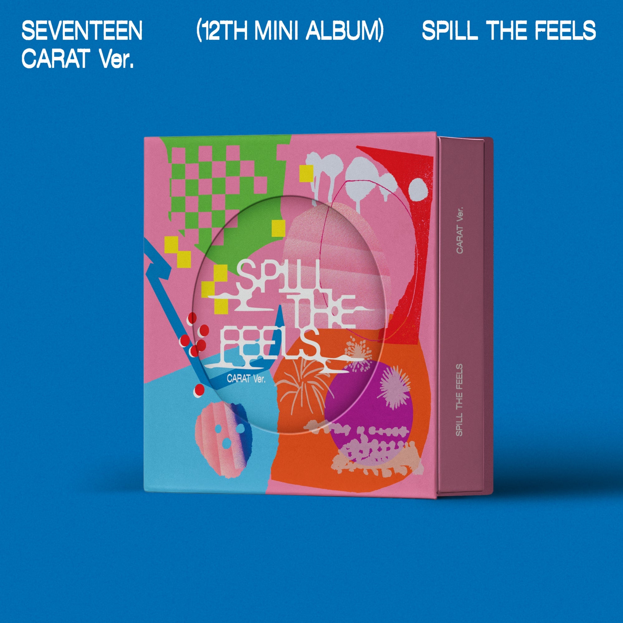 SEVENTEEN 12th Mini Album 'SPILL THE FEELS' (CARAT Ver.) - CD