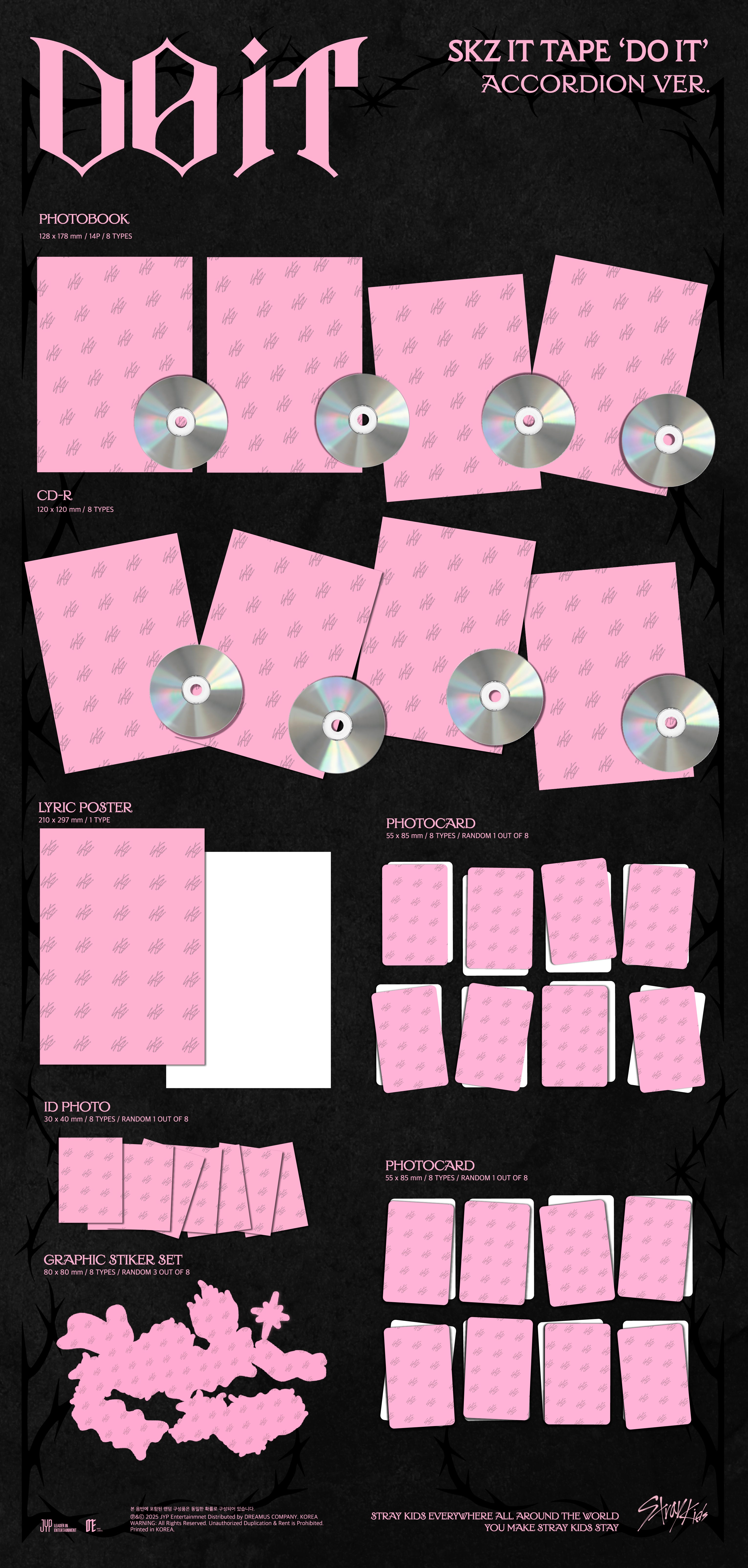 SKZ IT TAPE 'DO IT' (ACCORDION VER.) - CD – Universal Music Online