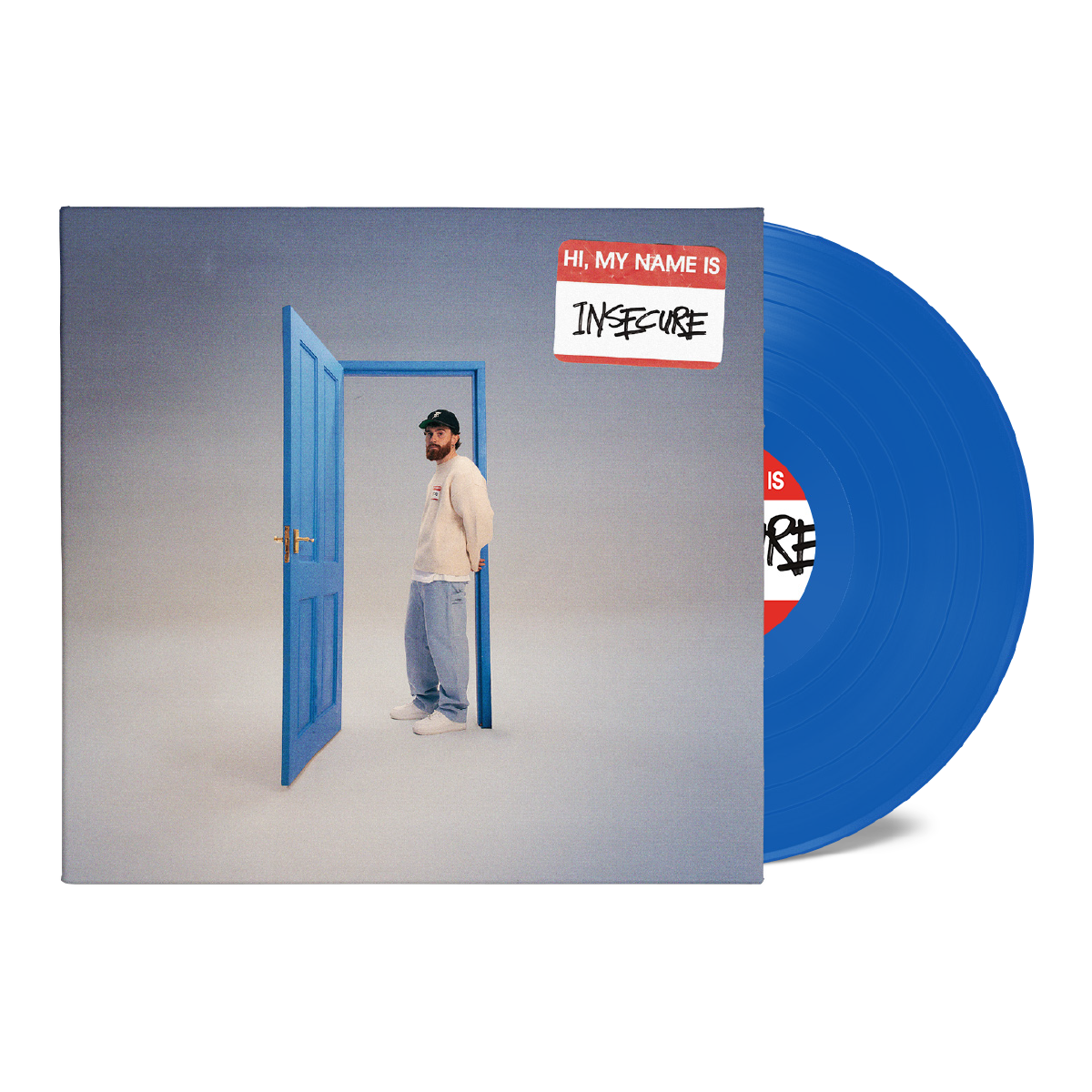 hi, my name is insecure - Vinilo (Color Azul Claro)