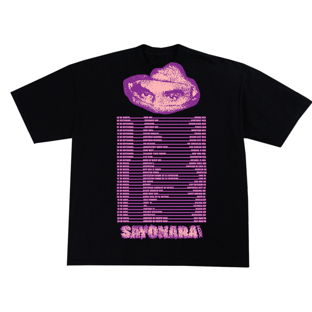 Sayonara Tour 2025 Camiseta - Violeta