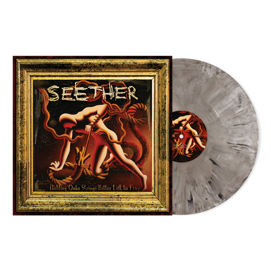 Holding Onto Strings Better Left To Fray - Vinilo (Color Gris Marmolado)