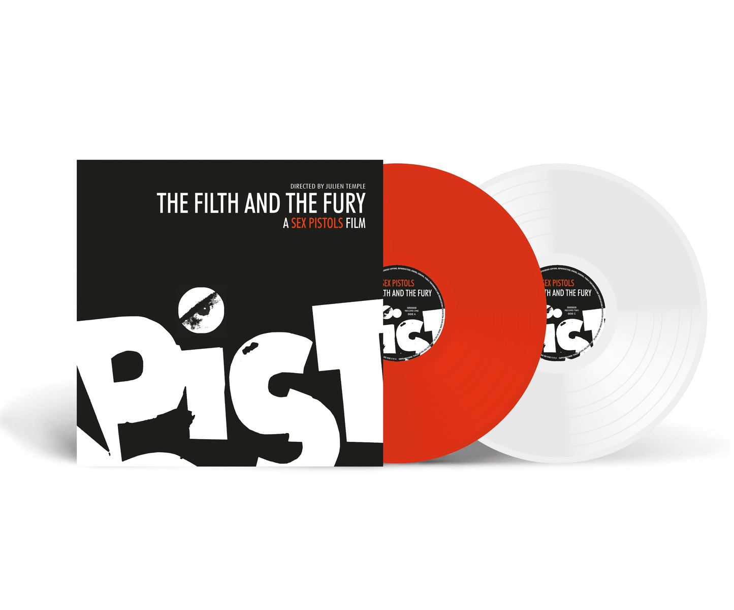 The Filth & The Fury - Vinilo (Edición Limitada Color Rojo y Blanco 2LP)