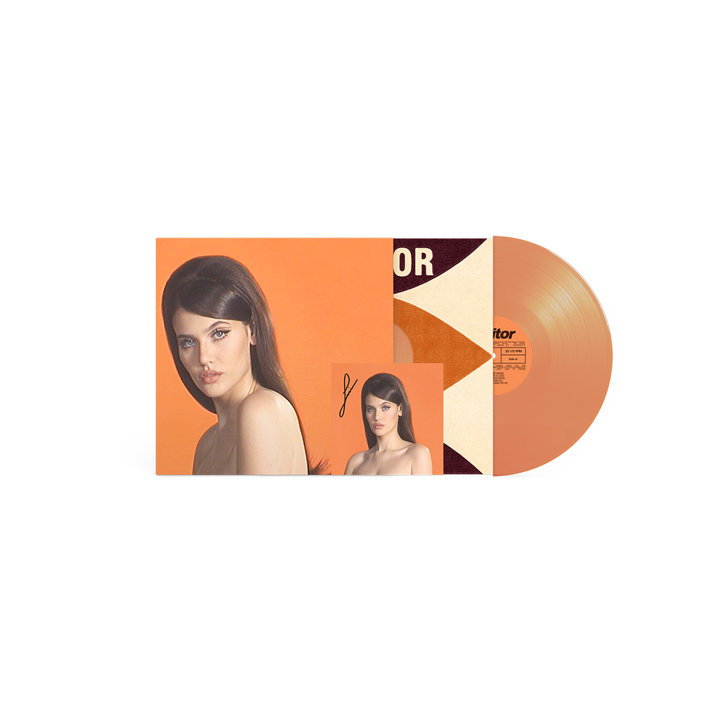 Visitor - Vinilo Exclusivo Naranja + Tarjeta Firmada