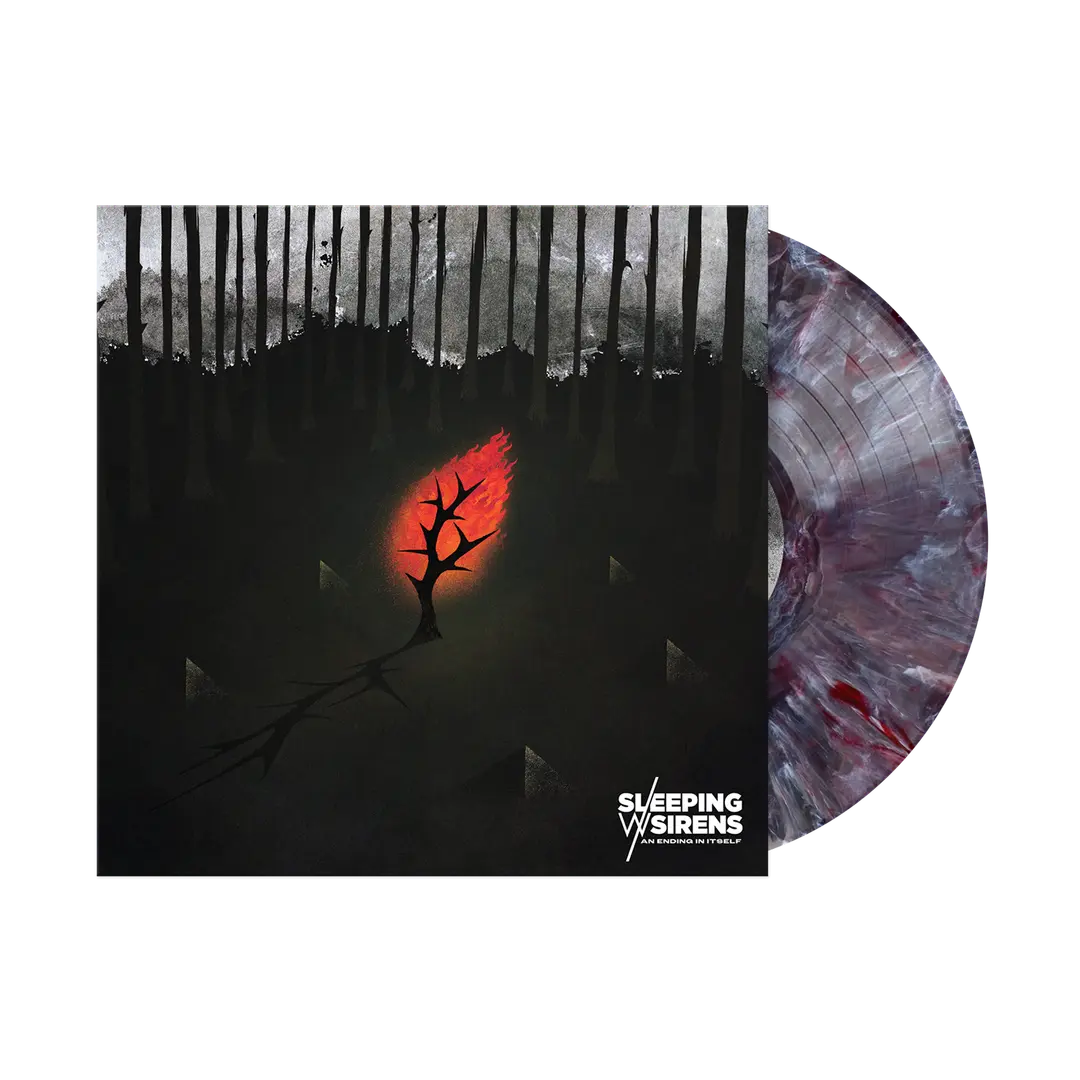 An Ending In Itself - Vinilo (Color remolino negro, blanco y rojo)
