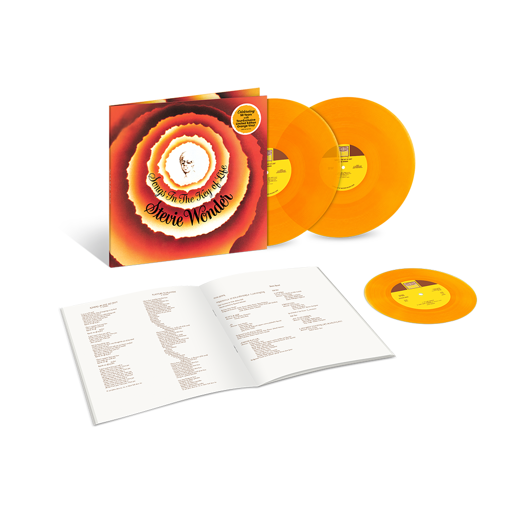 Songs in the Key of Life - Vinilo (Color Naranja 2LP + Vinilo 7")