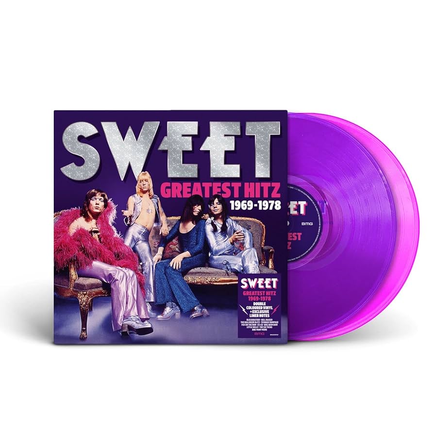 Greatest Hitz! The Best Of Sweet - Vinilo (Color Rosa y Violeta) 2LP)